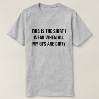 私のGIが汚れたワイシャツである場合のワイシャツ Tシャツ