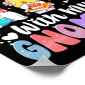 私のGnomiesとの日100日の学校先生K ポスター (角)