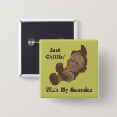 私のGnomiesのChillin 缶バッジ (正面&裏面)