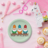 私のGnomiesのHangin ペーパープレート (パーティー)