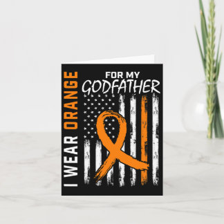 私のgodfather白血病がん認識度にオレンジ カード