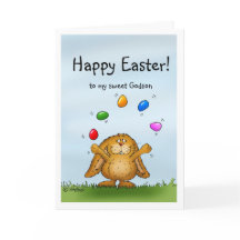 私のGodsonのごまかすバニーへのハッピーイースター