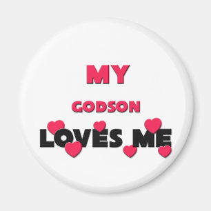 私のGodsonは私を愛します マグネット