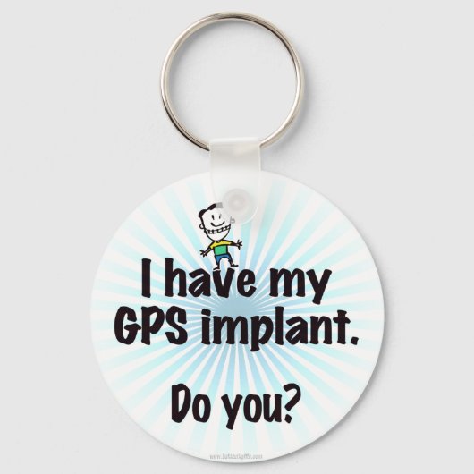 私のgps... キーホルダー (正面)