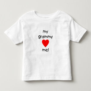 私のgrammy愛私 トドラーTシャツ