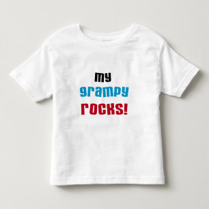 私のGrampyはTシャツおよびギフトを揺すります トドラーTシャツ