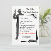 私のgroomsmanがあなたが拒否できない提供している 招待状 (スタンド正面)