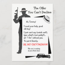 私のgroomsmanがあなたが拒否できない提供している