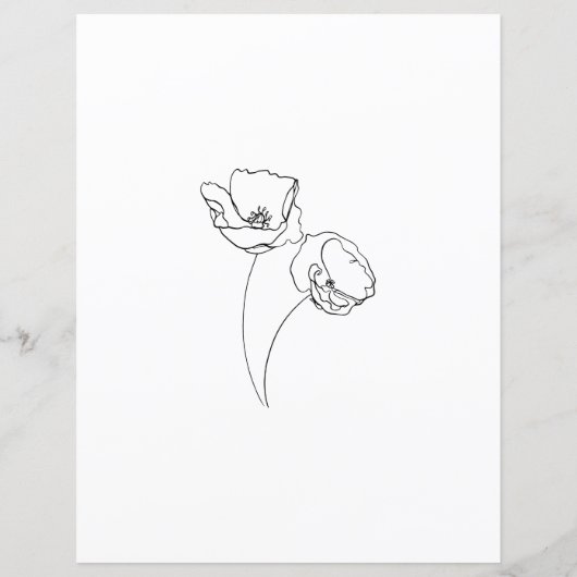 私のGroomsman 8.5インチx 11インチの紙シート (裏面)