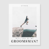 私のGroomsman Minimalist写真にモダンなる (正面)