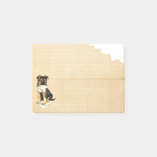 私のGSDは私の宿題を食べました ポストイット (正面)