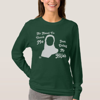私のHijabをすること Tシャツ