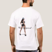 私のhynasはどこににありますか。 tシャツ (裏面)