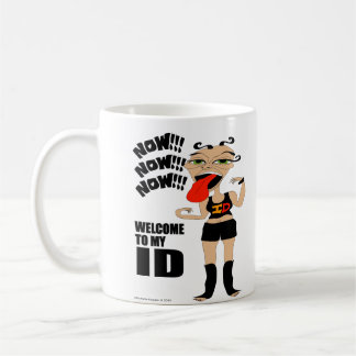 私のIDへの歓迎 コーヒーマグカップ