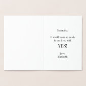 私のJrブライドメイド金箔カードは？ 箔カード (内部)