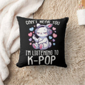 私のKフィンガー聞ハートが聞こポップ・アートのえない クッション (ブランケット)