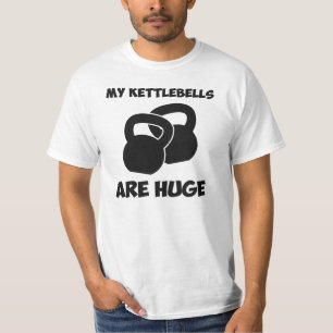 私のKettlebellsは巨大なトレーニングです Tシャツ