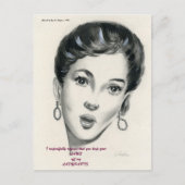 私のLADYPARTSの郵便はがきを離れてあなたの法律を保って下さい ポストカード (正面)