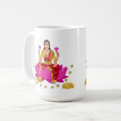 私のLakshmi コーヒーマグカップ (正面左)