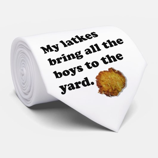 私のLatkes ネクタイ (ロール)