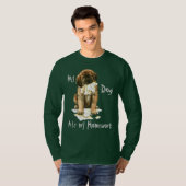 私のLeonbergerは私の宿題を食べました Tシャツ (正面フル)