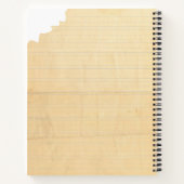 私のLeonberger食べの宿題 ノートブック (裏面)