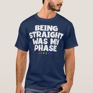 私のLGBTプライドの月は真っ直ぐおもしろいだった Tシャツ