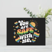 私のLGBTレインボーゲイ 招待状 (スタンド正面)