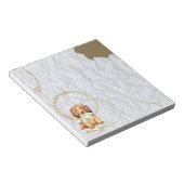 私のLonghed Dachshand私のレッス食べンプラン ノートパッド (アングル)