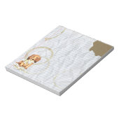 私のLonghed Dachshand私のレッス食べンプラン ノートパッド (回転)