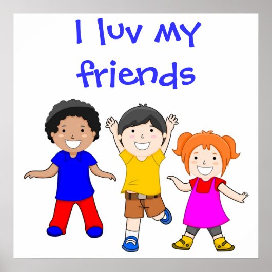 私のLOVE友達 ポスター (正面)