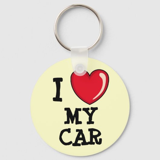 私のLove車! キーホルダー (正面)