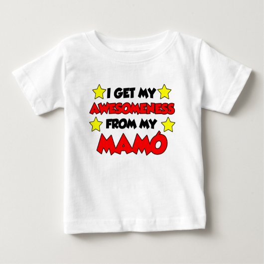 私のMamoからのAwesomeness ベビーTシャツ (正面)