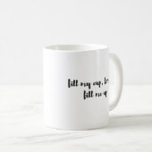 私のMe Mug Bibleコップの主のクリスチャンを満たして下さい コーヒーマグカップ (正面右)