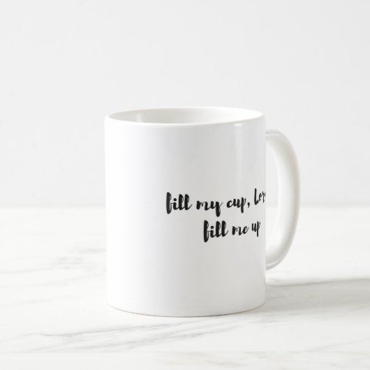 私のMe Mug Bibleコップの主のクリスチャンを満たして下さい コーヒーマグカップ (正面右)