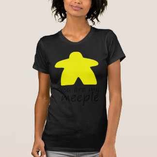 私のmeeple -黄色です tシャツ