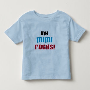 私のMimi石のTシャツおよびギフト トドラーTシャツ