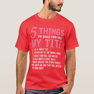 私のMyitiおかしいおばあちゃんについて知っておくべき5つのこと r Tシャツ