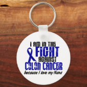 私のNanaのための戦いの結腸がん1 キーホルダー (正面)