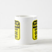 私のOboeを救って下さい コーヒーマグカップ (中央)