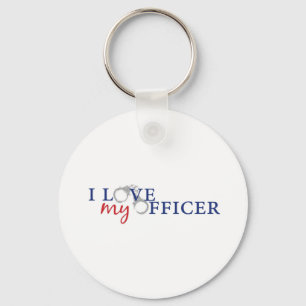 私のofficercuffsを愛して下さい キーホルダー