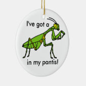 私のPantisのカマキリ! セラミックオーナメント (右)