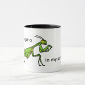 私のPantisのカマキリ! マグカップ (中央)