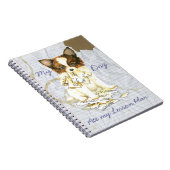 私のPapillonは私のレッスン・プランを食べました ノートブック (右側)