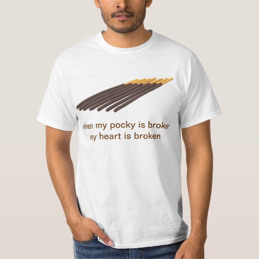 私のpocky生命 tシャツ (正面)