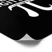 私のPwordはPi Piの最後の8桁である ポスター (角)