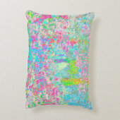 私のRubio Gardenでアクアとホットピンクの日の出 アクセントクッション (裏面(縦))