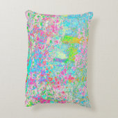 私のRubio Gardenでアクアとホットピンクの日の出 アクセントクッション (裏面(縦))