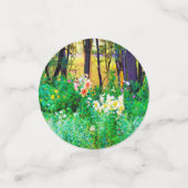 私のRubio Gardenでツリーリリーと明るい日の出 コンフェッティ (スモール正面)