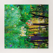 私のRubio Gardenでツリーリリーと明るい日の出 ジグソーパズル (横)